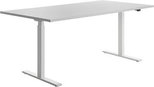 Topstar TTS18080WG Topstar E-Table höhenverstellbarer Schreibtisch lichtgrau rechteckig
