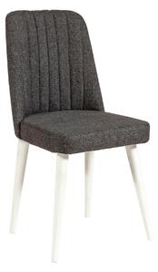Skye Decor, Stormi Sandalye Wht-Ant., sedia, bianco, pannelli truciolari rivestiti al 100% in melamina, 47 x 46 x 89 cm