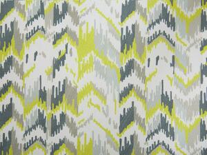Set di 2 tessuti di ricambio per lettini prendisole amaca con imbracatura in poliestere giallo e grigio Beliani