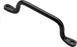 Maniglia tonda per tapparella in ferro Ø 8 mm BOURG MERMIER nero cataforesi - 340082