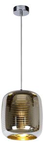 Lampada a sospensione ERYN cromata 1xE27x60W in vetro, dimensioni: 145x20x20 cm, IP20, Lucide