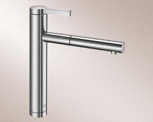 BLANCO LINEE-S miscelatore da cucina monocomando in acciaio inox satinato | alta pressione