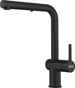 Franke Active L miscelatore da cucina con doccetta estraibile, nero opaco 115.0653.382