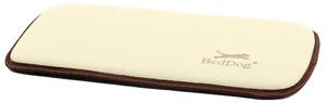 Tappetino per cani BedDog POLLY cuscino per cani in Pelle finta, SAND (crema), S