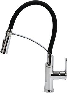 Rubinetto da cucina flessibile 2, nero, rubinetto, rubinetto per lavello, miscelatore