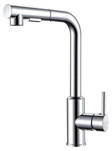 Rubinetto da cucina con erogatore estraibile - Cromo