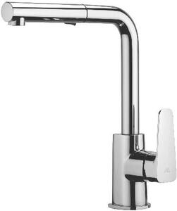 Paffoni Sly - Miscelatore per lavello con doccia estraibile, cromo SY285CR