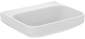VIGOUR Derby V3 Plus Lavabo 55x45 cm Bianco senza foro per rubinetto e troppopieno Montaggio a parete