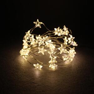 Set di 3 catene luminose a LED a forma di stella, ciascuna con 40 LED, per uso subacqueo