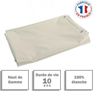 Telone in PVC Pergola 680 gr/m² TECPLAST Avorio 4 x 4 m - PR1447