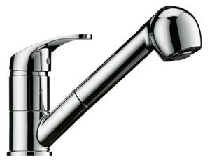 Naber SERVIZIO Rubinetto da cucina Venere 2 con tubo estraibile con getto ad alta pressione cromato