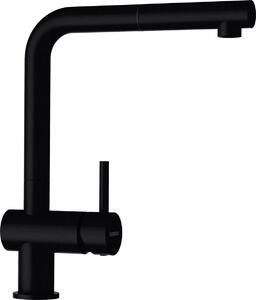 Miscelatore monocomando Schock Epos, bocca estraibile, bassa pressione, Cristadur, puro (540123PUR)