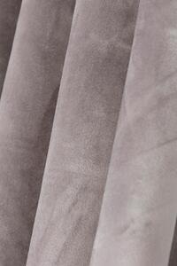 Tenda coprente Misty grigio fettuccia con passanti nascosti 135x280 cm