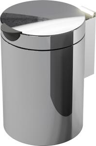 VIGOUR derby plus cestino per rifiuti 3 litri da appendere alla parete 21 x 24,7 cm acciaio inossidabile