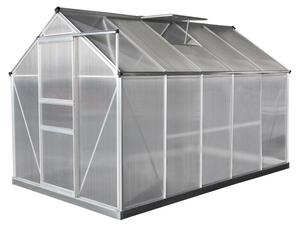 Serra in alluminio Westmann Flora 610 argento 312x192x201 cm