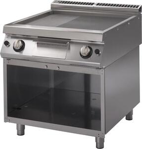 Piastra per griglia a gas Gastro M 700 Gm70/80Ftrgs 2/3 liscia 1/3 scanalata