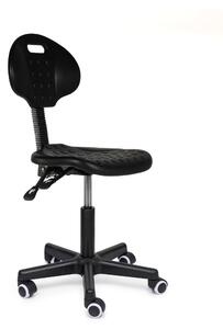Sedia ergonomica da lavoro - Nera, senza poggiapiedi