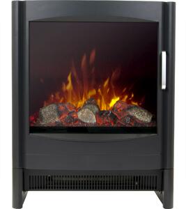 Caminetto elettrico Sureflame Keston in nero