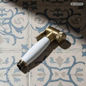 PaulGurkes bidet doccia a spruzzo bronzo nostalgia retro Vetroceramica