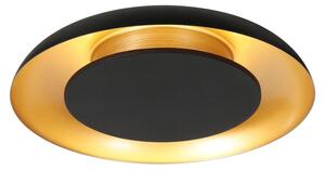 Plafoniera - nero - Golden Veil - plastica metallo - Ø 40cm - LED - 4331ZW - Steinhauer
