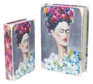 Cestini, scatole e cestini Signes Grimalt Scatole Per Libri Frida Set 2U
