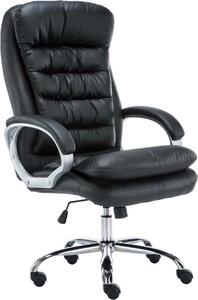 Sedia da ufficio XXL - sedia da ufficio confortevole, dal design ergonomico e di alta qualità. Apprendimento artificiale. Colore della finitura: nero