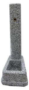 Fontana a colonna in cemento H 75 cm, 28 x 38 cm