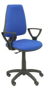 Sedia Elche CP blu bali con braccioli fissi