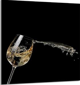 PIATTO IN VETRO PER CUCINA 60x65 Vino