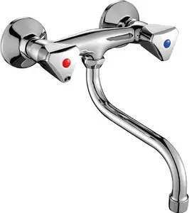 Miscelatore per lavello a parete Norm chrome