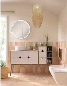 Specchio con illuminazione integrata bagno tondo Sfera L 75 x H 75 cm