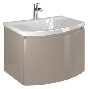 Mobile da bagno sotto lavabo con top Sole L 60 x in mdf beige