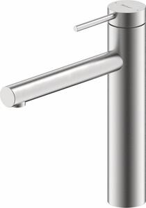 NABER NAMOR 1 miscelatore in acciaio inox spazzolato con bocca fissa girevole / Miscelatore da cucina / Miscelatore monocomando