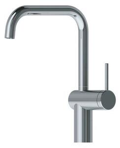 KWC Livello 4E rubinetto da finestra, miscelatore per lavello, acciaio inox, alta pressione