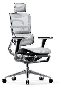 Sedia ergonomica Diablo V-Master: bianco e nero