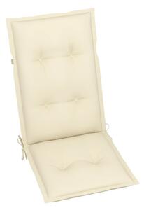 Coprisedia VidaXL cuscino per sedia con schienale alto 120 x 50 x 7 cm