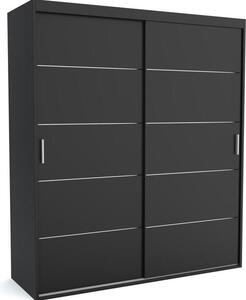 Tappeto FURNLUX C Nero 160cm / Colore principale: Nero / Dimensioni: 160 x 60 x 205 cm