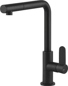 Miscelatore monocomando Gessi Helium 50103 299 cm Nero opaco