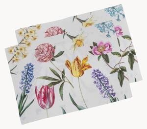 Set di 2 tovagliette americane in lino Early Flowers