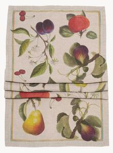 Runner da tavolo in lino Orchard Fruits