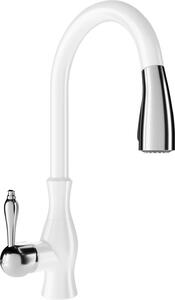 Mexen Savita rubinetto da cucina, bianco - 672601-20