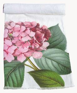 Telo da doccia in lino Hydrangea