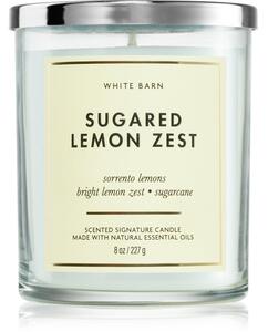 Bath & Body Works Sugared Lemon Zest candela profumata 227 g