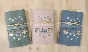 Set regalo di 2 pz asciugamani in spugna MIGDU30 40x60 cm + 50x100 cm
