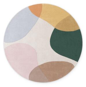Tappeto rotondo in lana tessuto a mano ø 200 cm Hackney Clarissa – Ted Baker