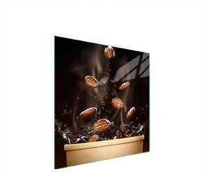 Piatto Di Protezione In Vetro Per Cucina 50X52 Caffè