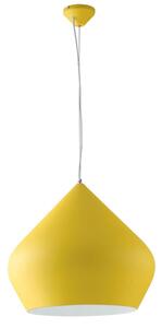 Lampadario Moderno Tholos gialla in metallo, LUCE AMBIENTE DESIGN