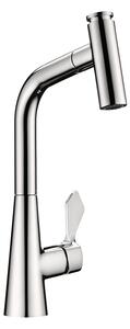 LINEA Umore 2, miscelatore per lavabo, cromo, alta pressione