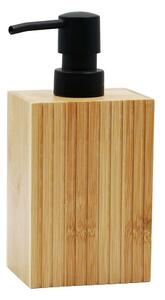 Dispenser per sapone di colore naturale in bambù Hanoi – douceur d'intérieur