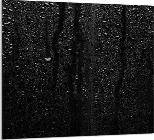 PIATTO IN VETRO PER CUCINA 65x60 Nero